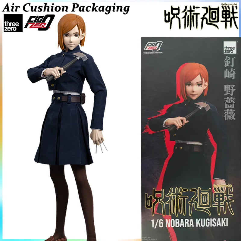 Threezero Genuine FigZero Series ‌Jujutsu Kaisen Yuji Itadori‌ Megumi Fushiguro Nobara Kugisaki‌  Anime Action Figures Model Toy