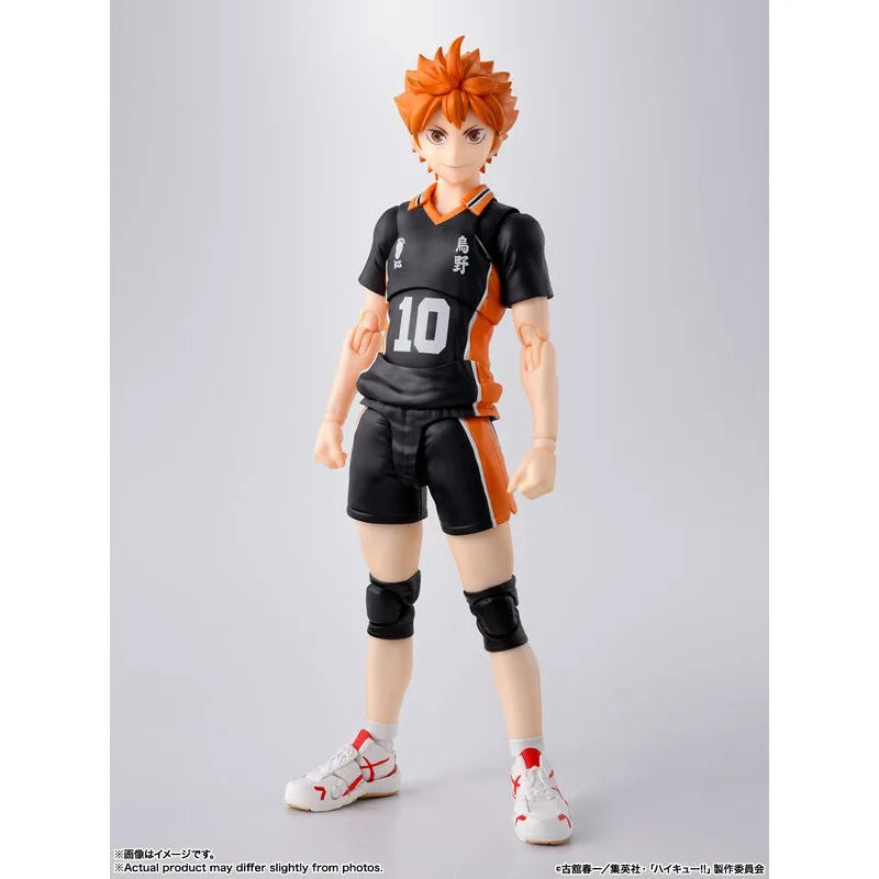 BANDAI S.H.Figuarts Original Haikyuu!! SHF Hinata Shoyo Tobio Kageyama Anime Figures Action Model Toys