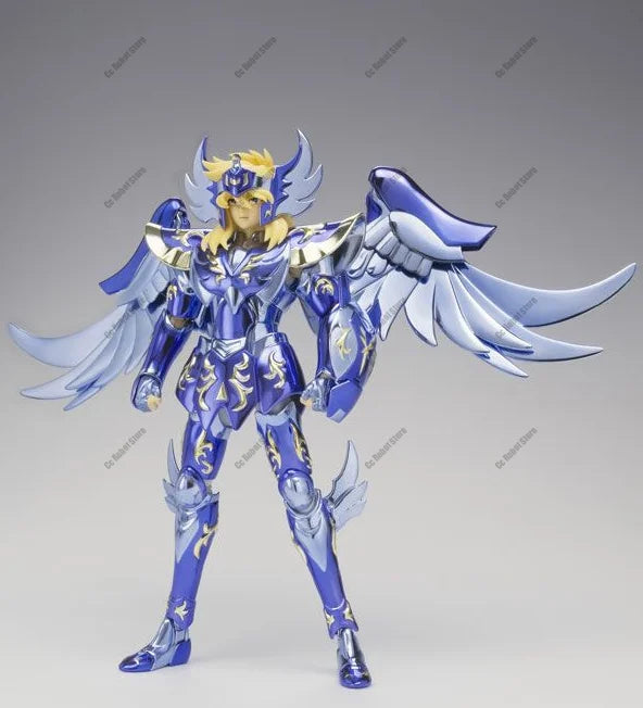 Bandai 100% Original Saint Seiya Cloth Myth Cygnus Hyoga God Cloth - Cloth Myth 10th Anniversary Edition - Gift Collection