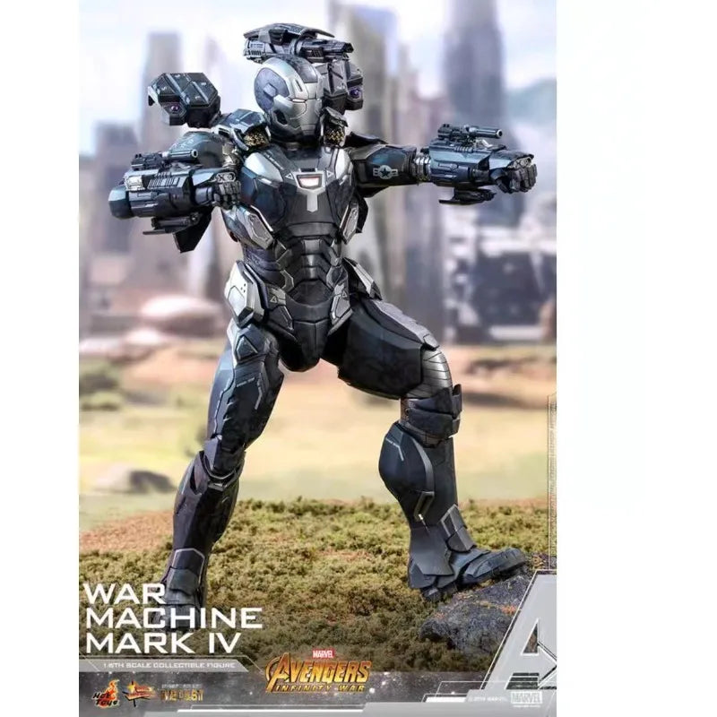 Original Hot Toys Marvel AVENGERS INFINITY WAR MMS499D26 MACHINE MK4 Anime Figure Collection Toys Models