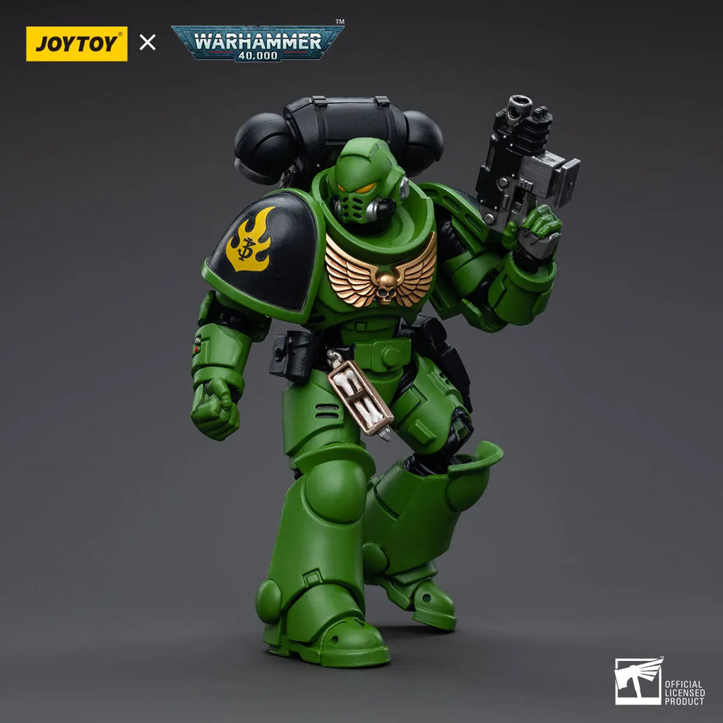 JOYTOY Warhammer 40K Salamanders Intercessors Brother Haecule Action Figures Original Collection Doll Model Decoration Gift Toys