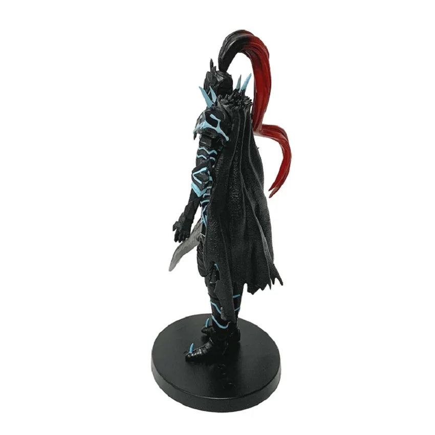 Anime Solo Leveling Shadow Knight Commander Yagerit's Bloody Shadow Legion Figurine Pvc Modell Desktop Ornament Spielzeug Geschenke