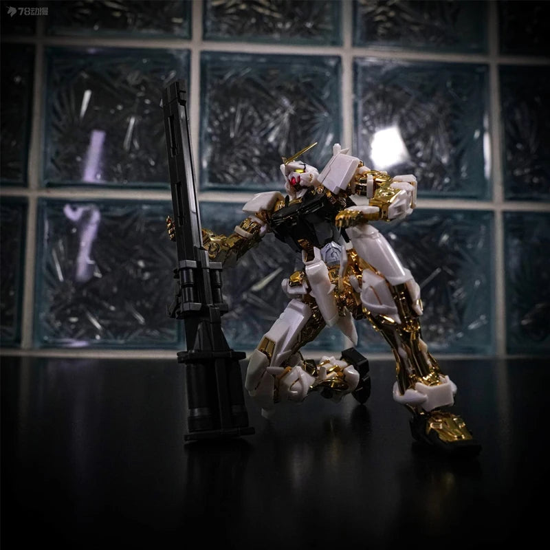 Fast Shipping MG 1/100 MBF-P01 Gundam Astray Gold Frame [SPECIAL COATING] Bandai Anime Original Model Toy Action Figure Children