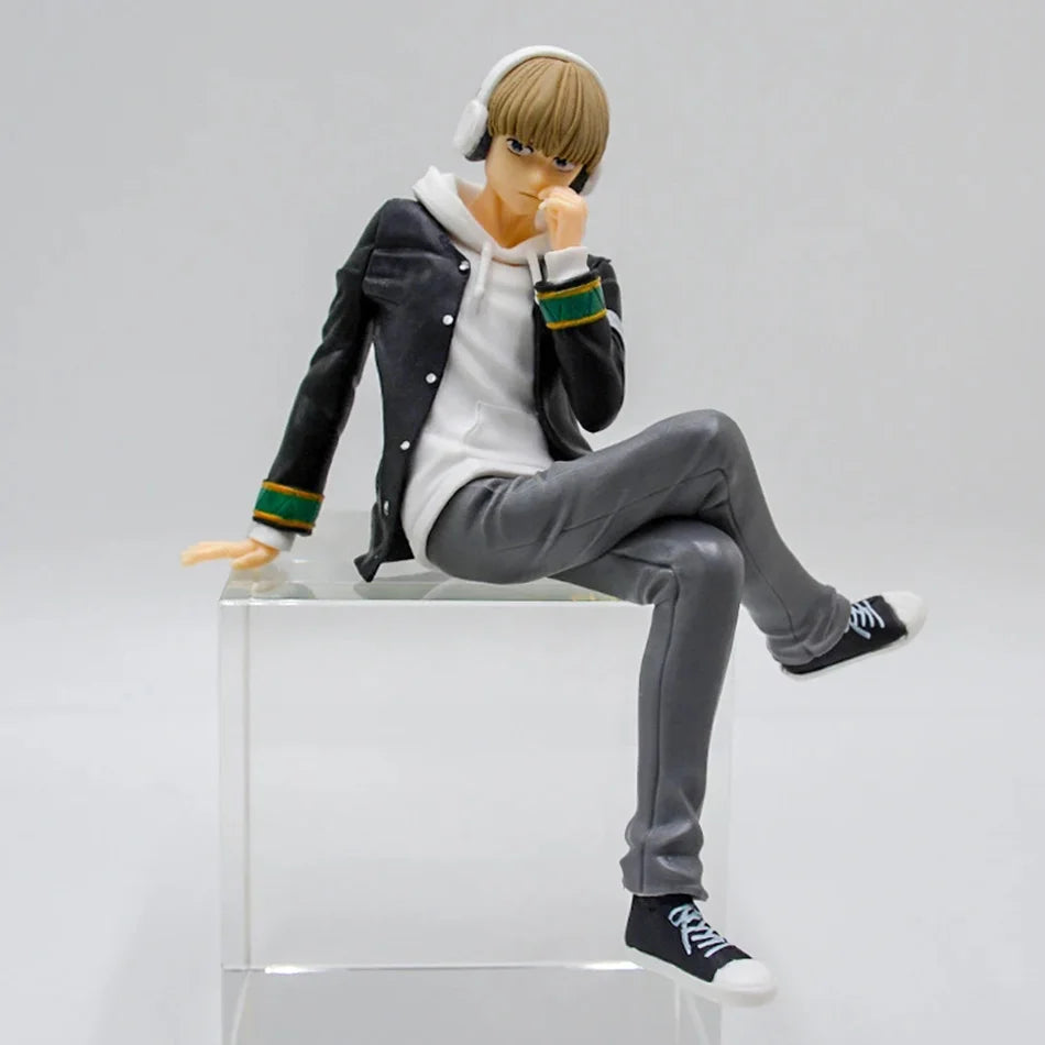 15CM Anime WIND BREAKER Sakura Haruka Figure Kaji Ren Noodle Stopper Figure Sitting Model Toy Gift Doll Aciton Figure