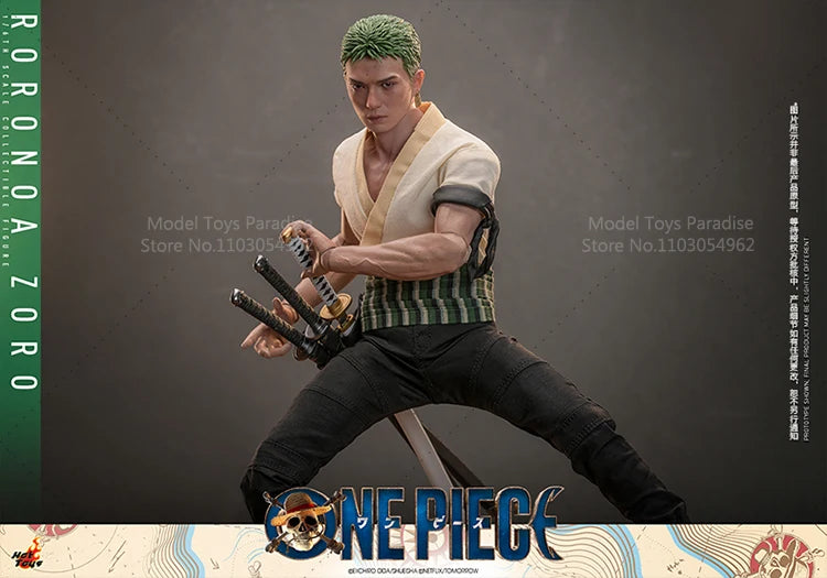HotToys HT TMS110 1/6 Collectible Toys Roronoa Zoro ONE PIECE Pirate Hunter 12Inch Action Figure Model Fans Gifts