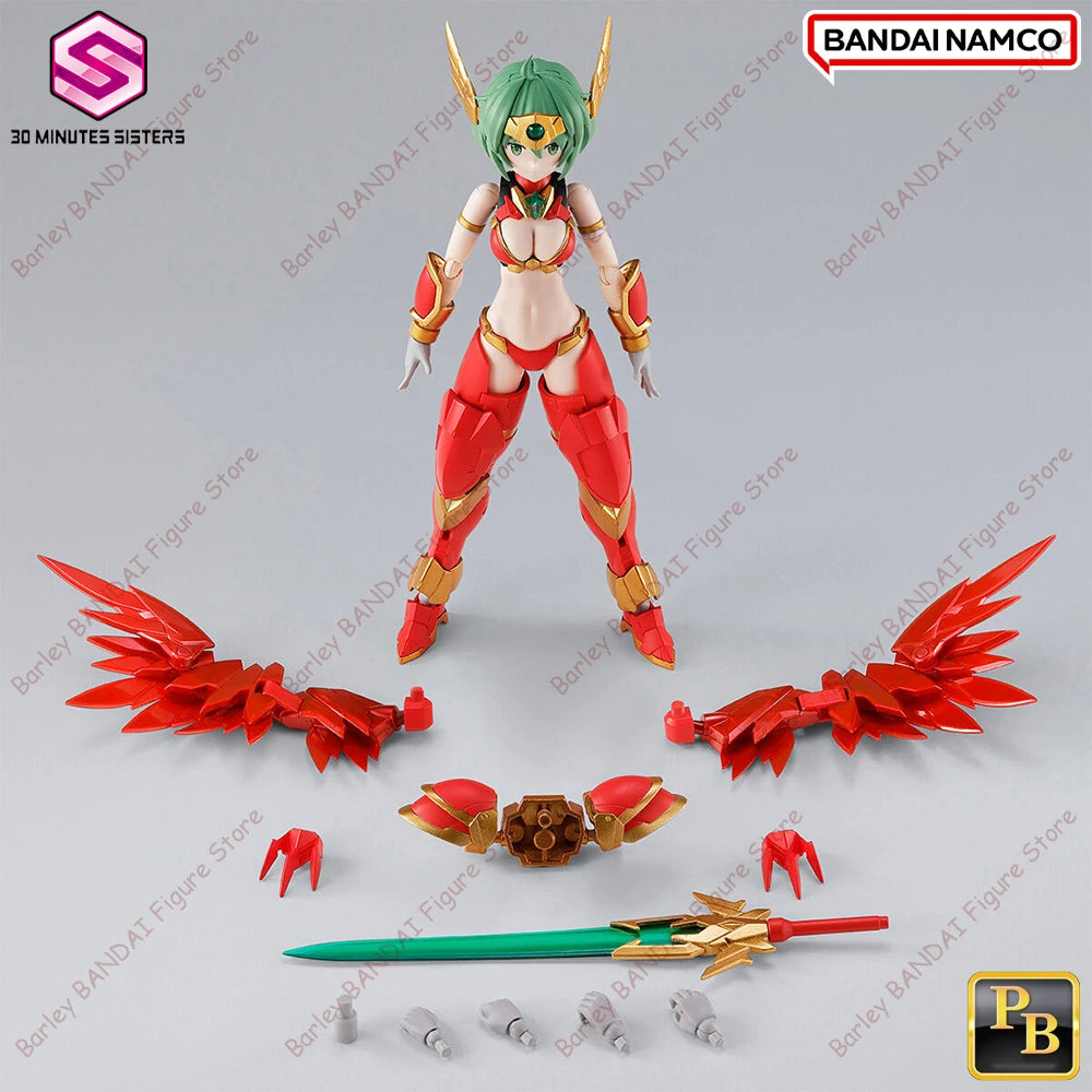 Original In Stock BANDAI 30 Minutes Sisters 30MS Charlona (Animate Form) Anime Action Figures Boxed Assembly Model Toys For Kids