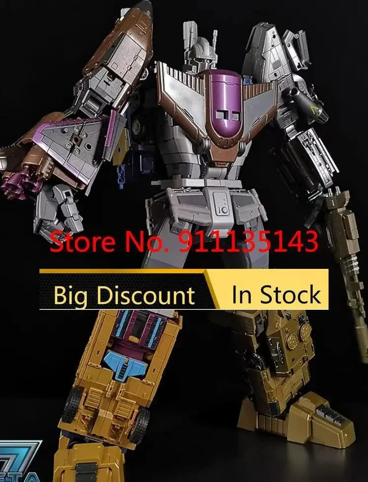 Zeta Toys Za-07 Za07 Bruticon Bruticus All Set Metallic Ver In Stock