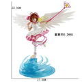21CM Anime Card Captor Sakura Figur Kinomoto Sakura Stehend Animation Modell Spielzeug Geschenk Sammlung Dekorative Ornamente PVC