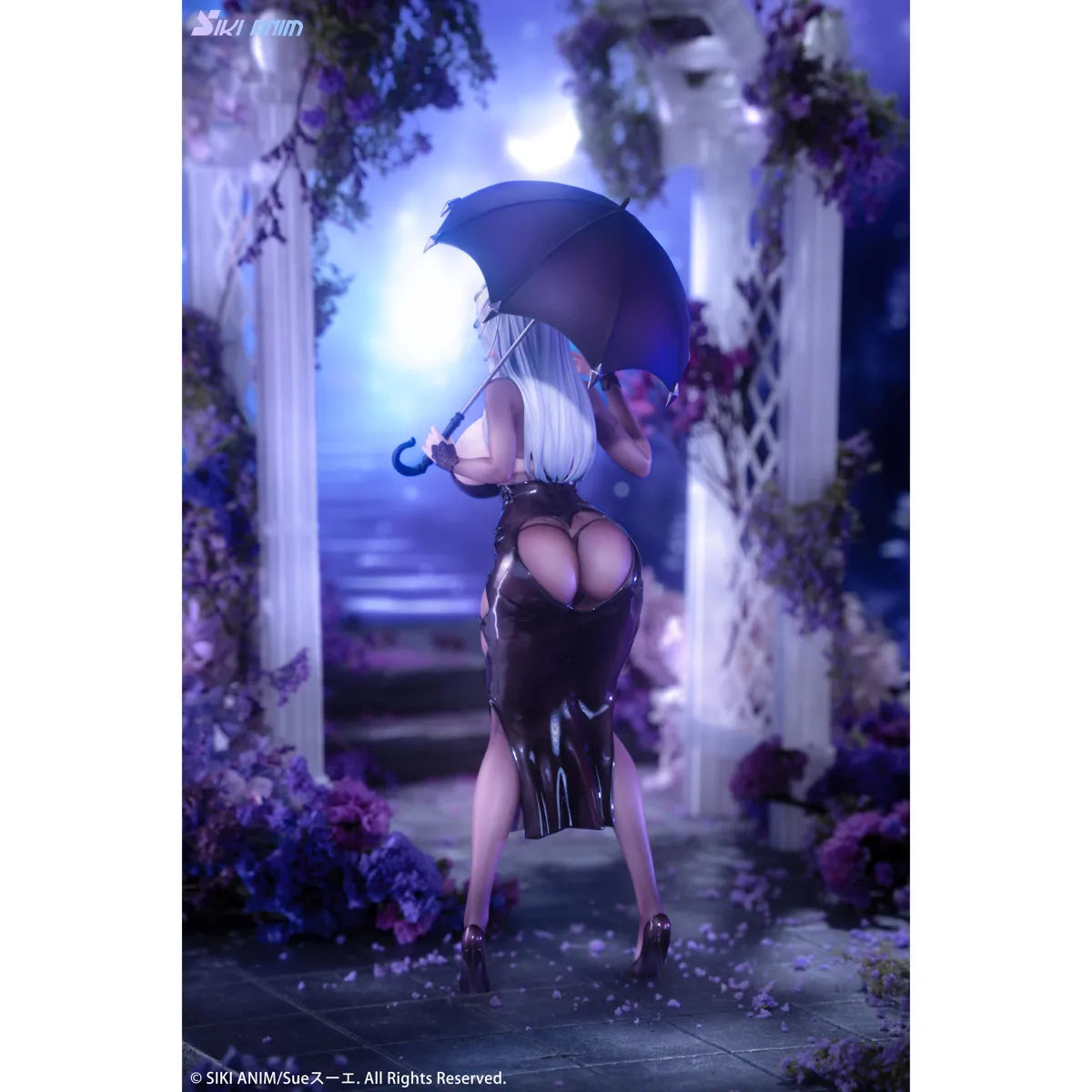 SIKI ANIM 1/7 Scale Anime Figure Widow Sue Original Character Collectible PVC Statue Model For Adult Anime Fans Collection