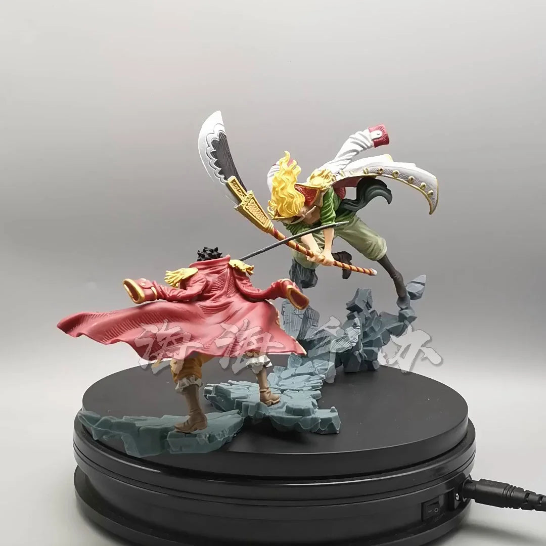 Anime One Piece Actionfigur Edward Newgate Vs Gol D Roger Duel Collection Souvenirs Modellsammlung Spielzeug Geburtstagsgeschenk