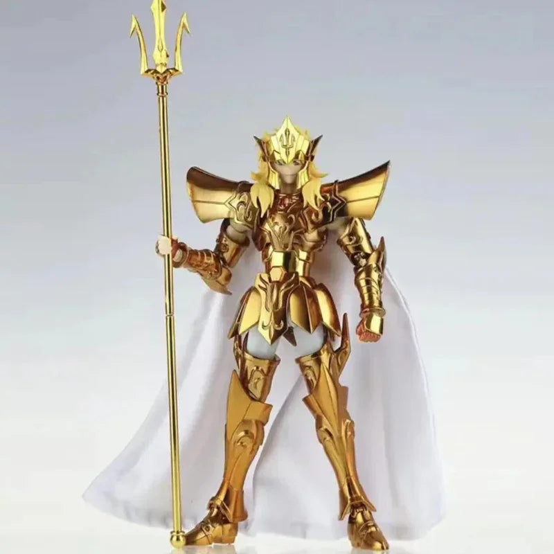 In Stock MST Model Saint Seiya EX Myth Cloth Metal Poseidon Poseidon Same Casual Wear Action Figure Toy Gift