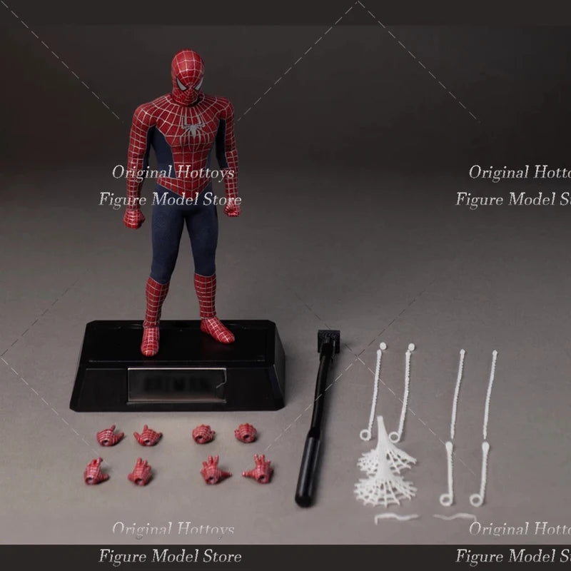 WELIKE TOYS 1/12 Scale Male Soldier Black/Red Super Spider Hero Character Full Set 6-inches Action Figure Model Collection
