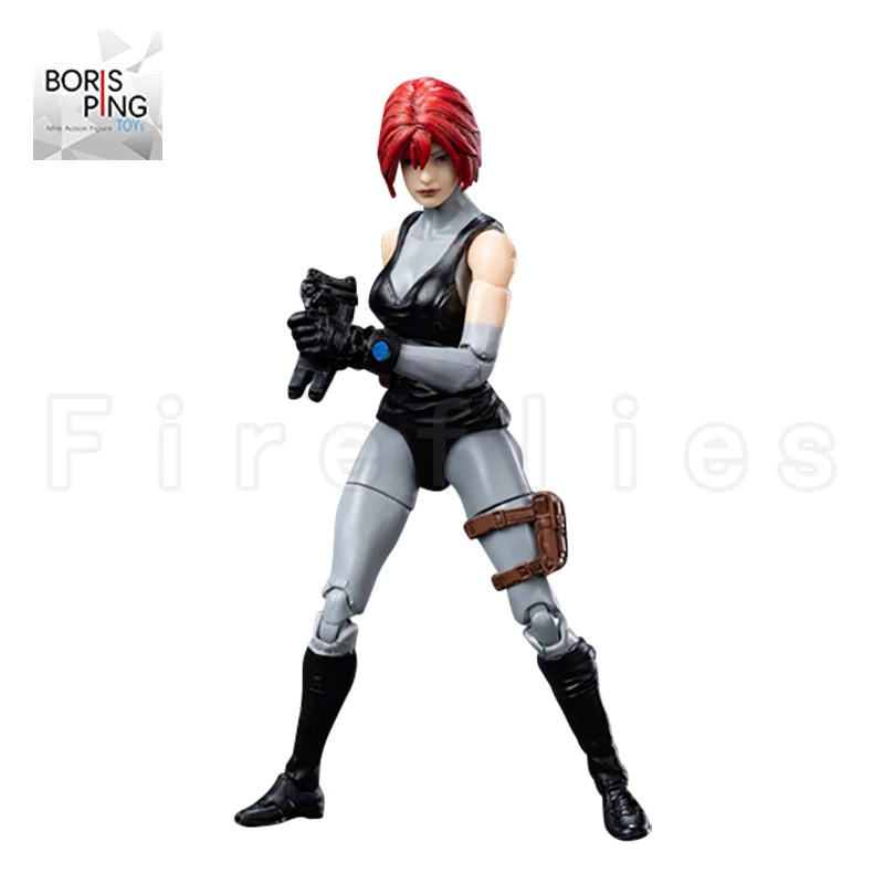 1/18 Boris Ping Toys Action Figure AK18 Series Wave 2 Agent Wang and Avina Anime Model Toy