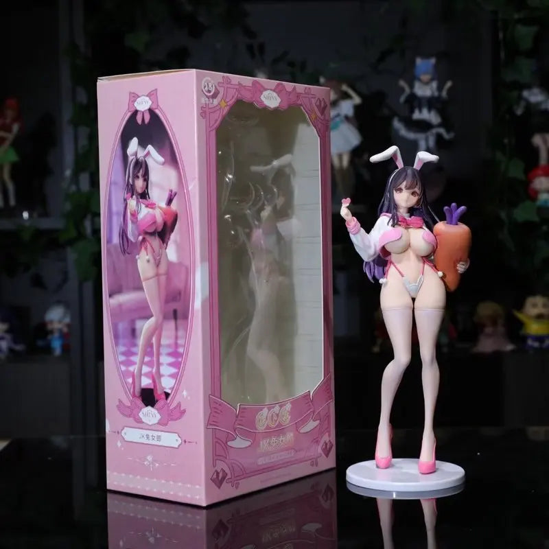 1/7 Animester Jk Bunny Girl Figure 29cm Popqn Native Anime Girl Pvc Action Figure Toy Game Statue Adult Collection Model Doll