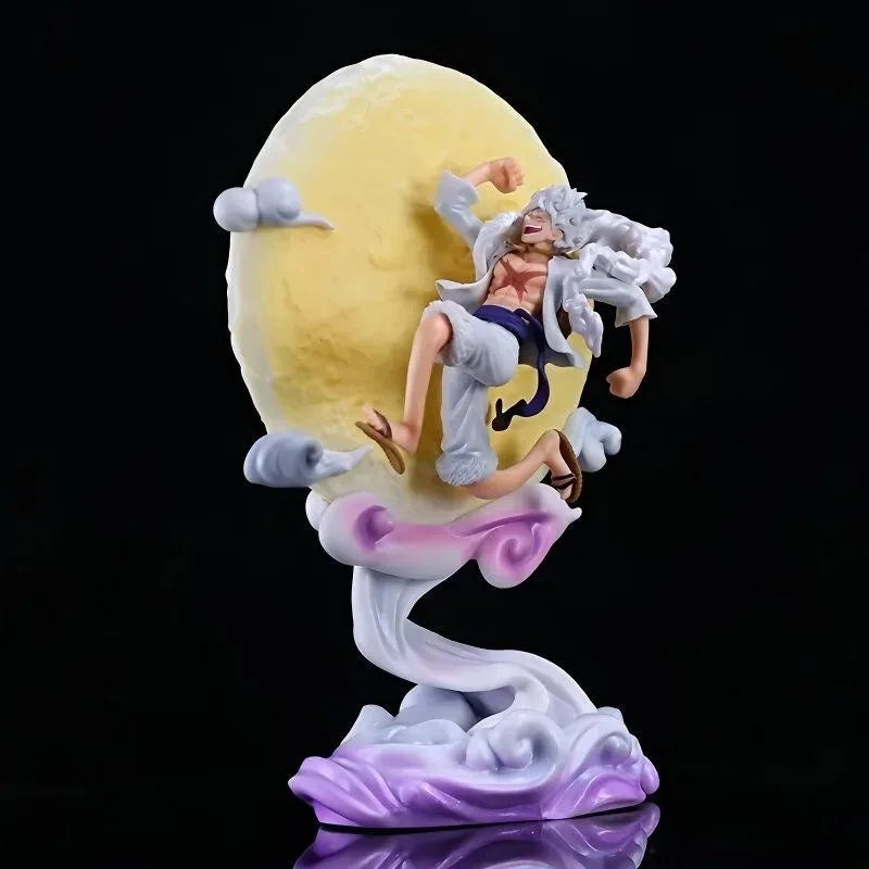 One Piece GK Moon Luffy Nika Luffy Five-speed Luffy Glowing Animation Figure Model Ornament