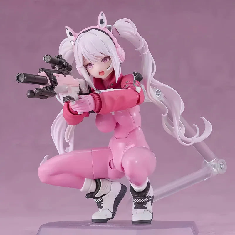New Sale Figma 628 Victory Goddess Alice Twintails Beautiful Girl Joint Mobile Action Figures Model Surprise Gifts Toys