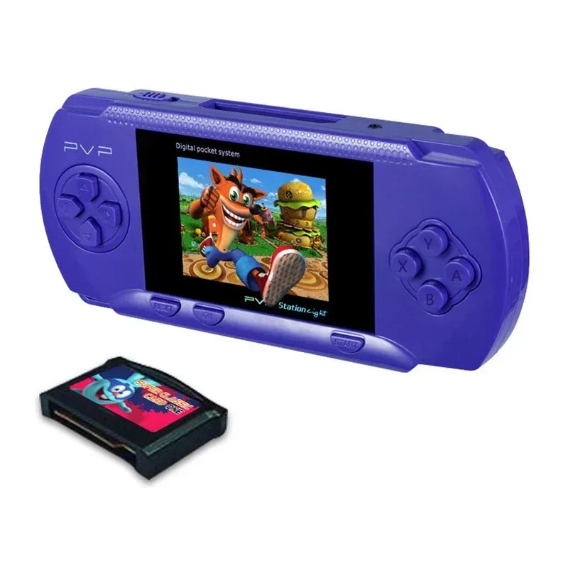 Handheld Game Console Built-in 900,000 Retro Games - 2.4 Inch Portable Video Game Player, AV Output, Electronic Gaming System