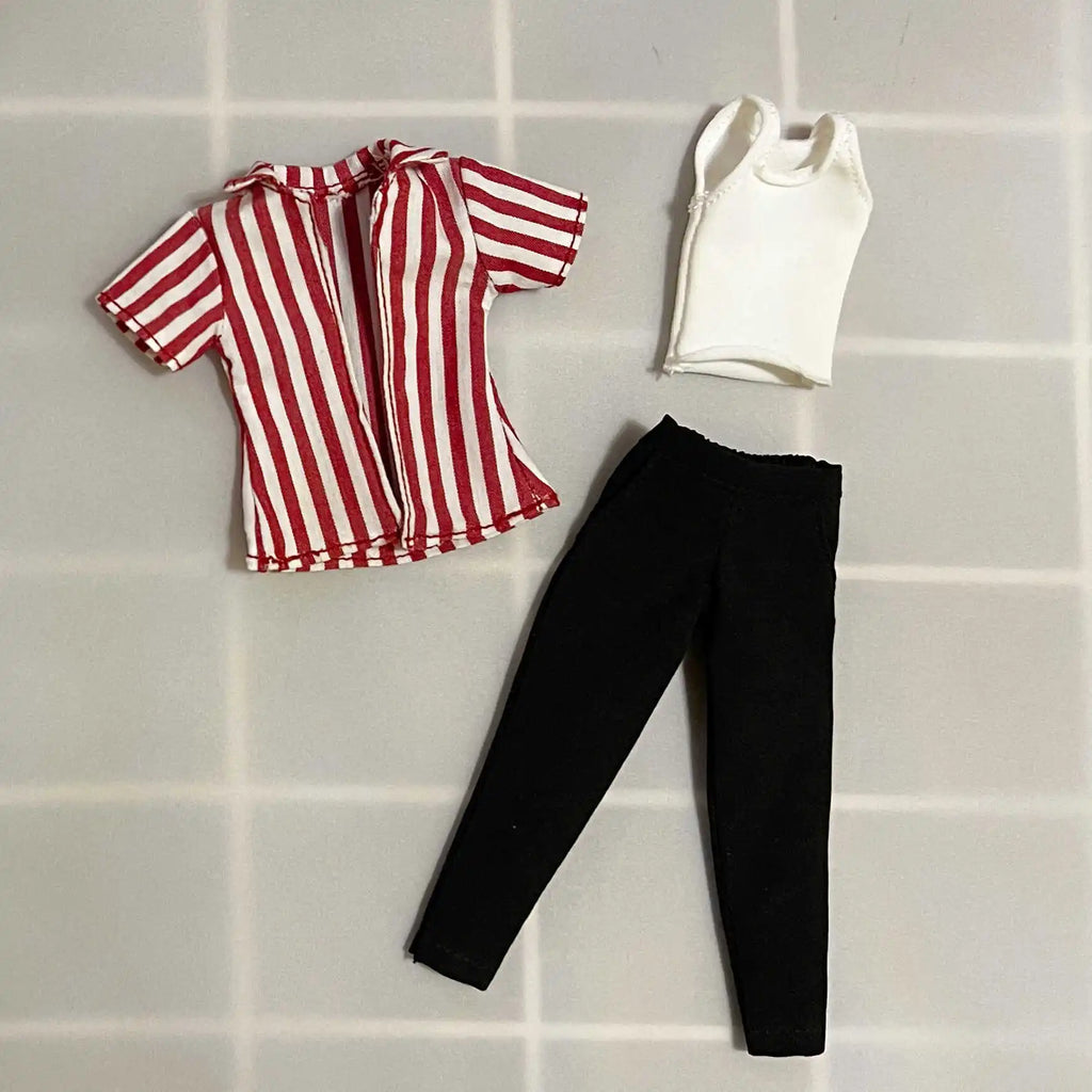 Handmade 1/12 Scale Pirate Hunter Roronoa Zoro Same Classic Style Shirt Clothing Set Accessories For Shf Action Figures