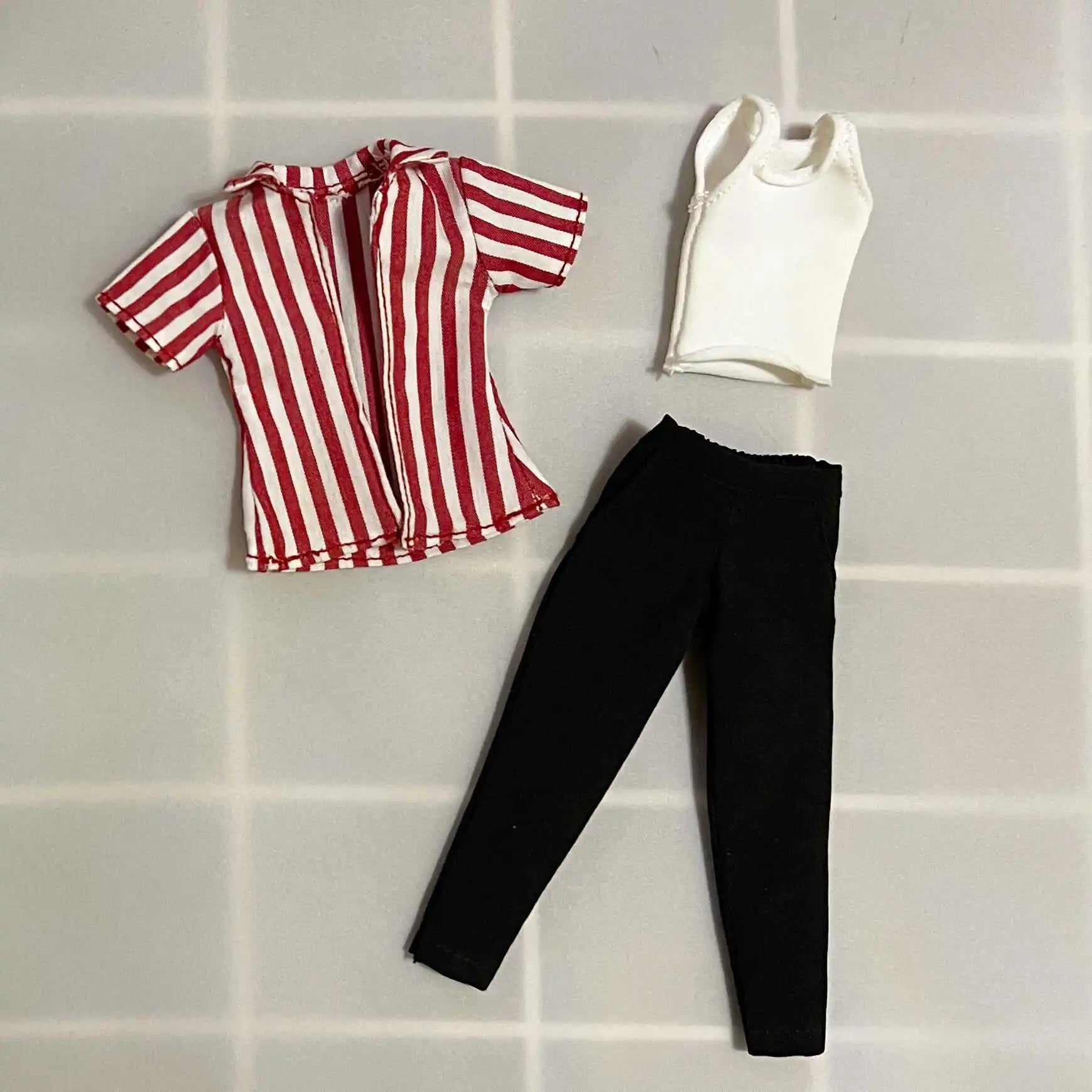 Handmade 1/12 Scale Pirate Hunter Roronoa Zoro Same Classic Style Shirt Clothing Set Accessories For Shf Action Figures