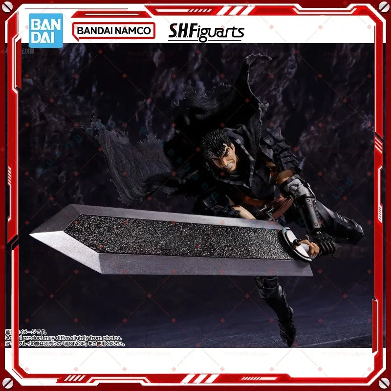 In Stock Original box Bandai S.H.Figurats SHF BERSERK GUTS BERSERKER ARMOR Figure Finished Model Anime Action Toy Gift for kids