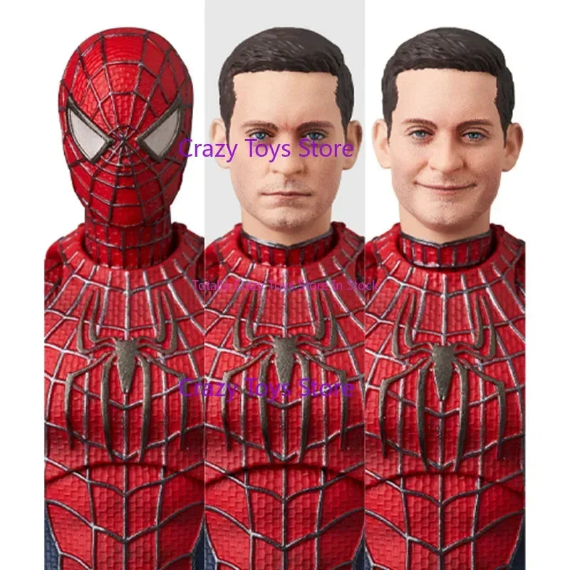 In Stock Original MAFEX No.241 Spider-Man Tobey Maguire Hero Never Comes Back Neighborhood Action Figure Model Toy.gift