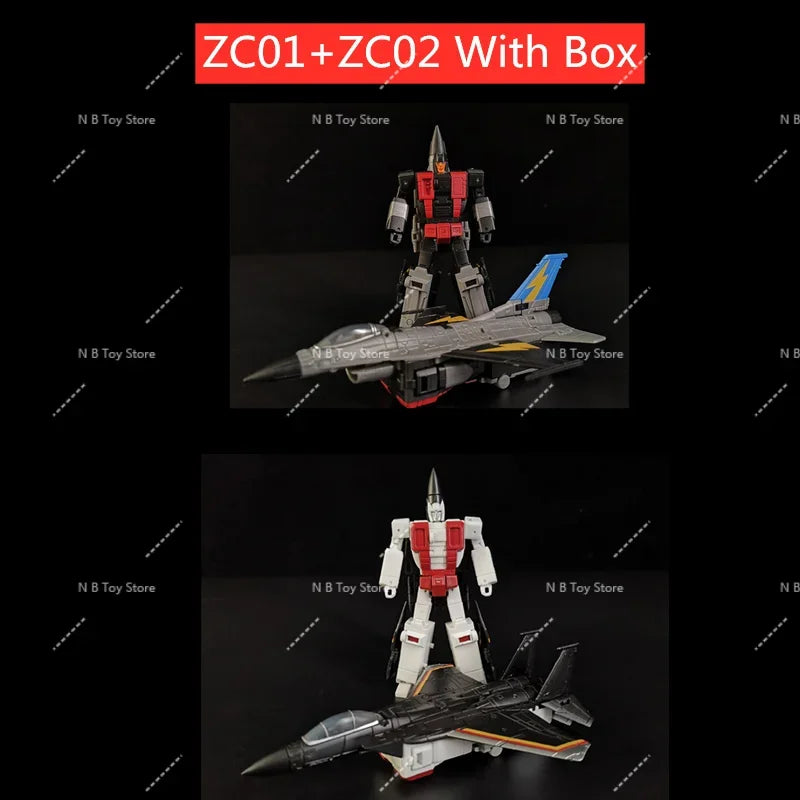 Transformation ZETA Toys Superion ZC01 Skydive ZC02 Air Raid ZC03 Silverbolt ZC04 Firefligh ZC05 Slingshot Action Figure Toy