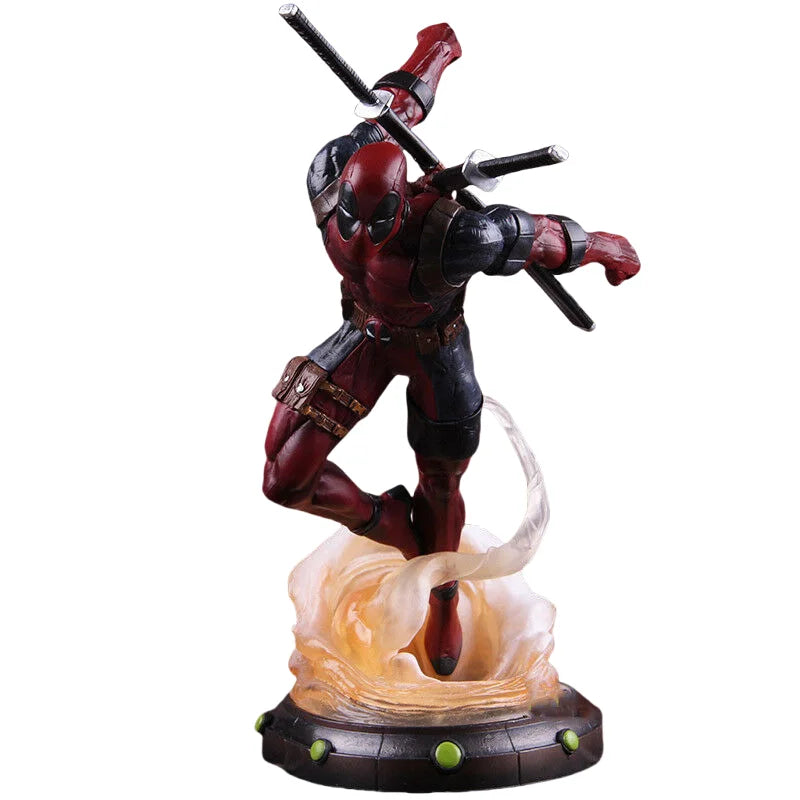 Hot Sale 35cm Deadpool Action Figure Anime Ml Legends X-Men Figuras Toy Manga Figurine Gk Statue Decoration Model Adult Kid Gift