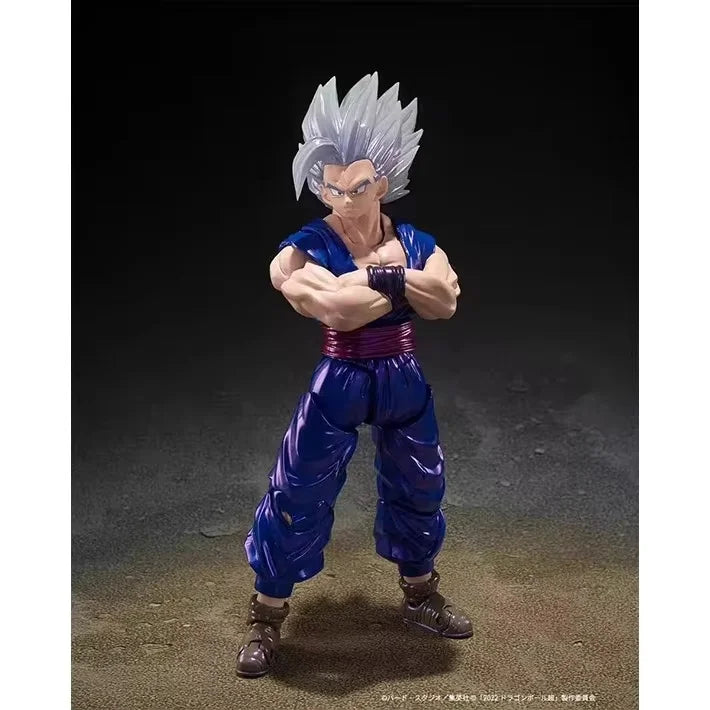 Dragon Ball Superhero Action Figure - Wild Beast Son Gohan Shf Exclusive SDCC CJ Limited Edition Collectible Toy for Fans