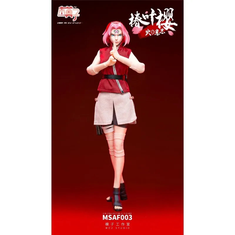 MOZ STUDIO Original 1\6 Movable Model Series Naruto Tsunade\Chunye Sakura  Action Figure Model Toys Movable Model Gifts Fo Boys