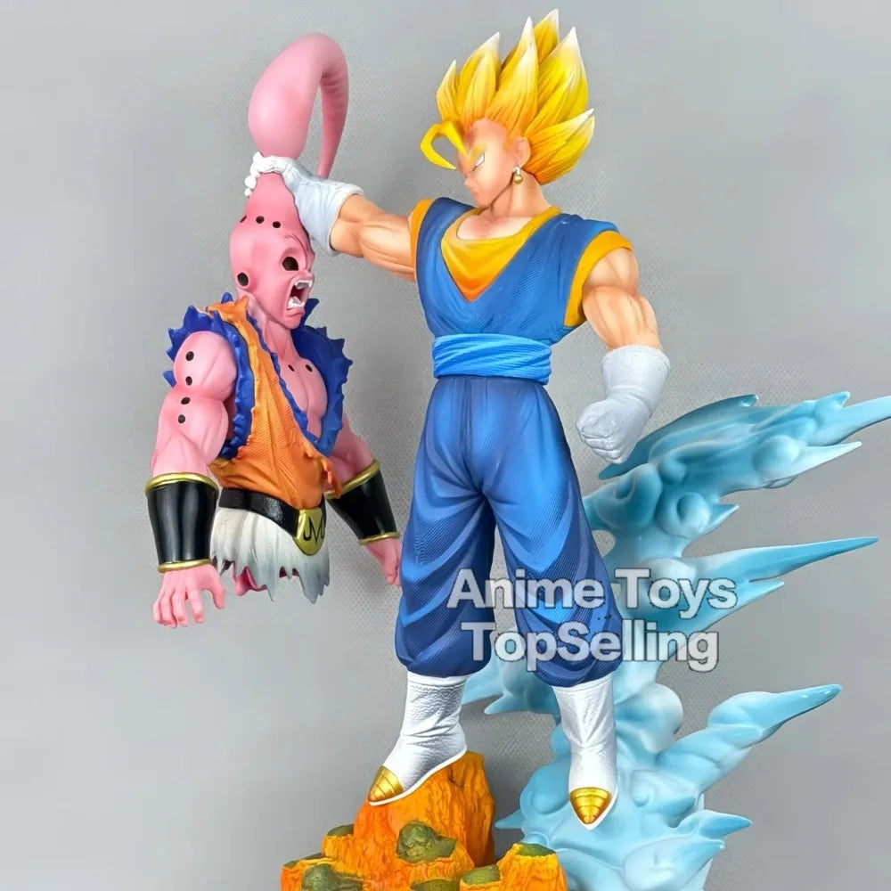 32 cm VegettoVsBuu Modell Dragon Ball Actionfigur Super Saiyan Goku Vegeta PVC Statue Puppensammlung Desktop Kinderspielzeug Geschenke