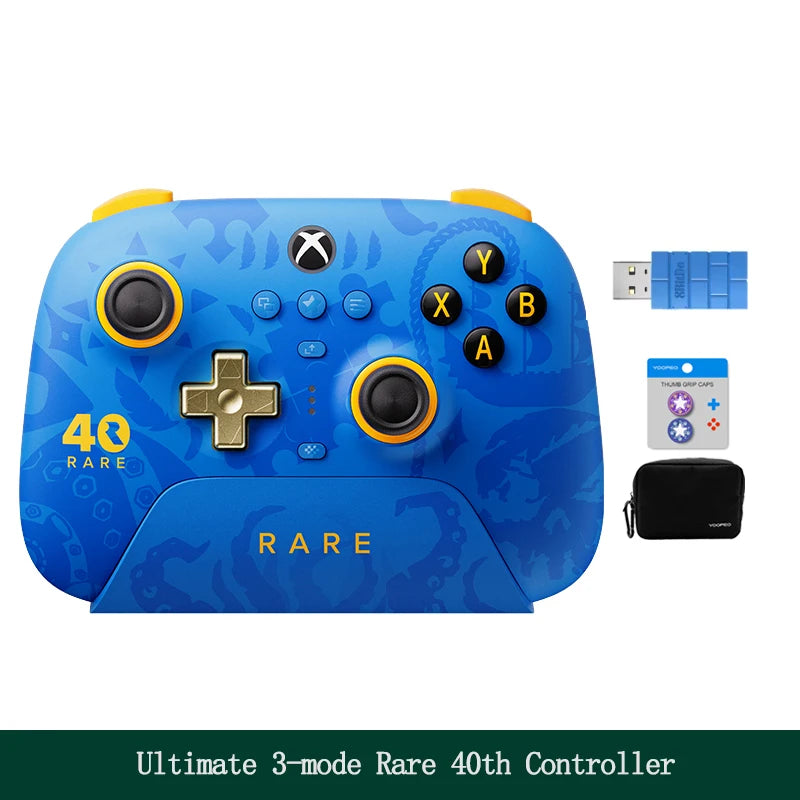 8BitDo Ultimate 3-mode Rare 40th Controller，Gamepad with Hall Effect Joysticks for Xbox Series X|S,Xbox One,PC Windows ,Android