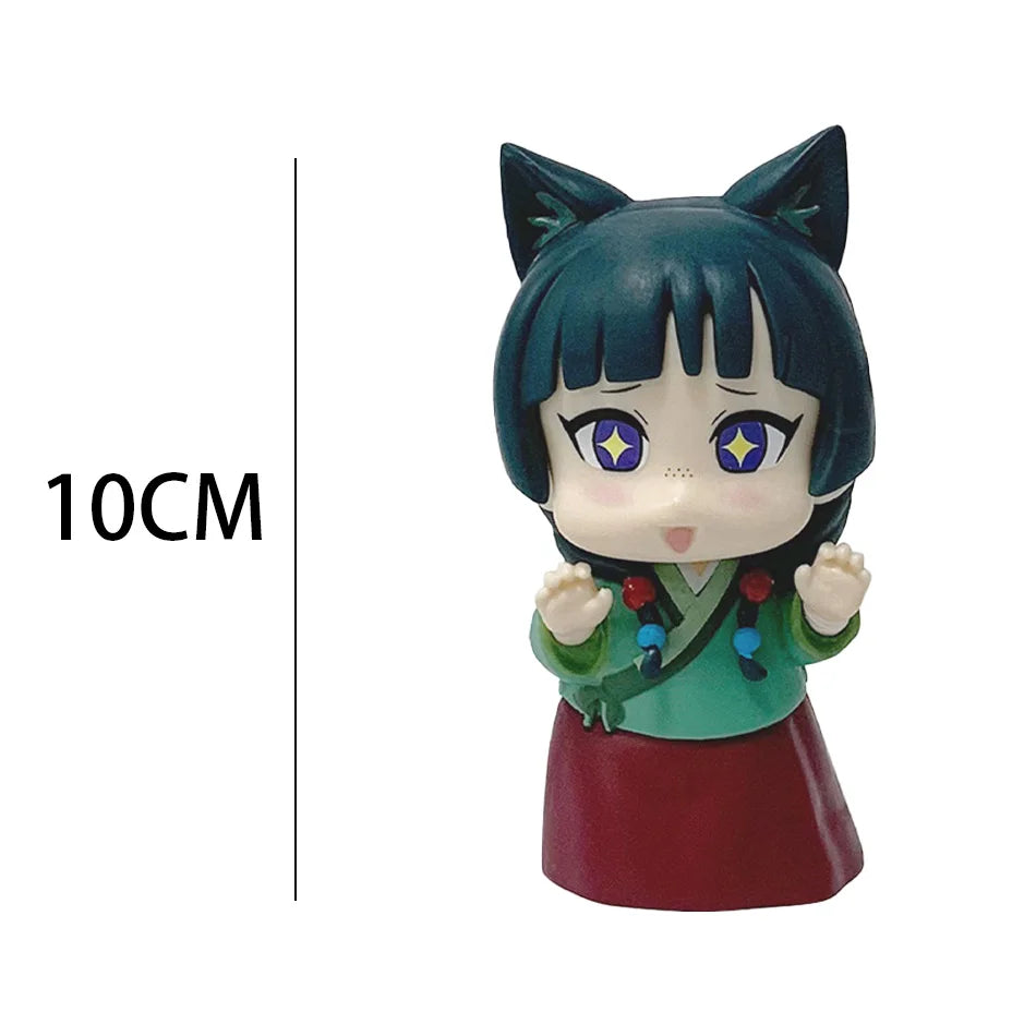 Anime The Apothecary Diaries Figure Q Version 10cm Maomi Action Figural Pvc Model Kawaii Car Decoration Doll Children Toys Gift