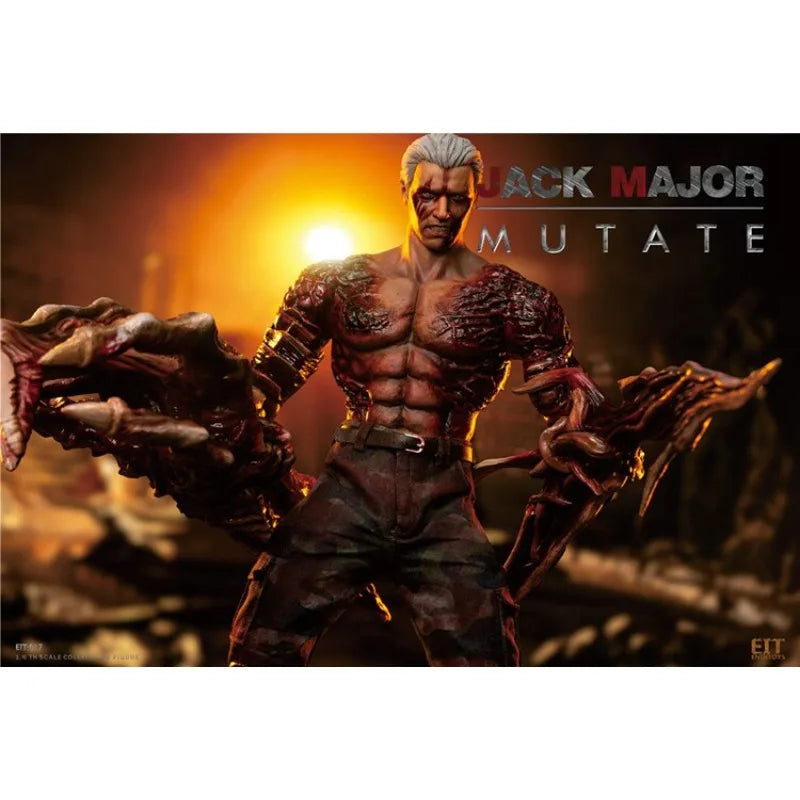 END I TOYS 1/6 Scale EIT017 Resident Evil Anime Figure Major JACK Action Figures Model Full Set Collection Gift