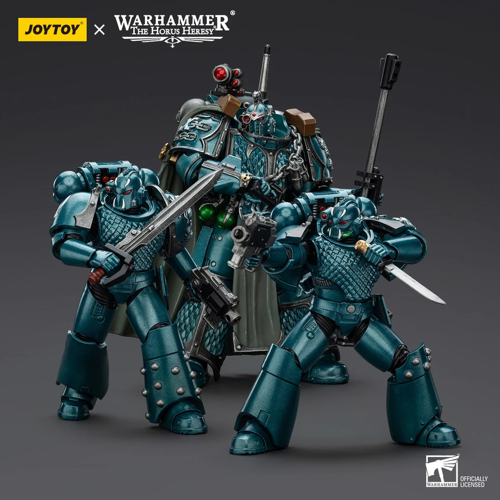 【Original】JOYTOY Warhammer 40K 1/18 Action Figure AlphaLegion Headhunter Prime Headhunter Exodus 'The One Who Is Many Toys