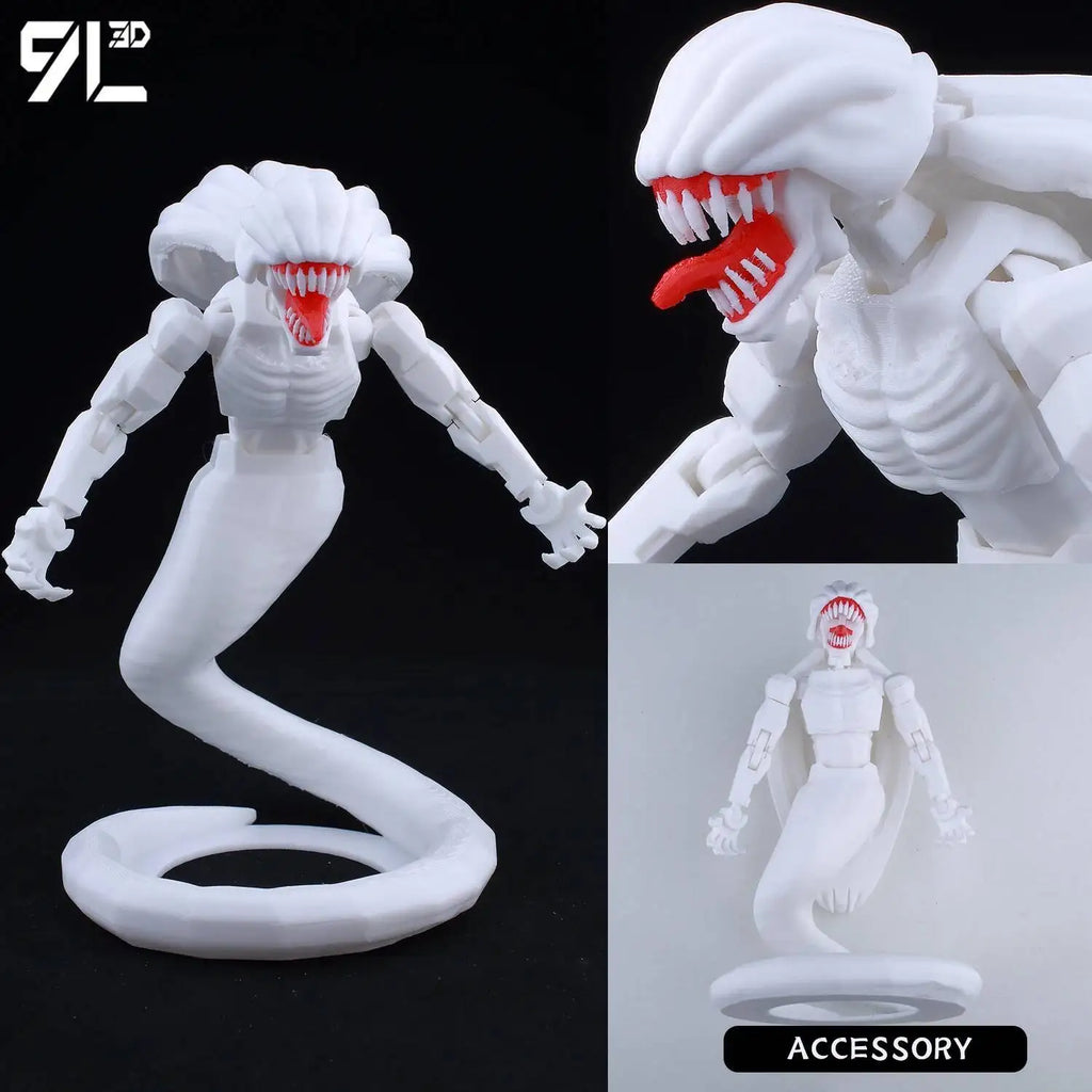 9L3D-gedruckter Dämonentöter AKAZA Tanjiro Kamado Lucky Dummy 13 bewegliche Gestaltwandler-Actionfiguren Schaufensterpuppenspielzeug für Anime-Fans