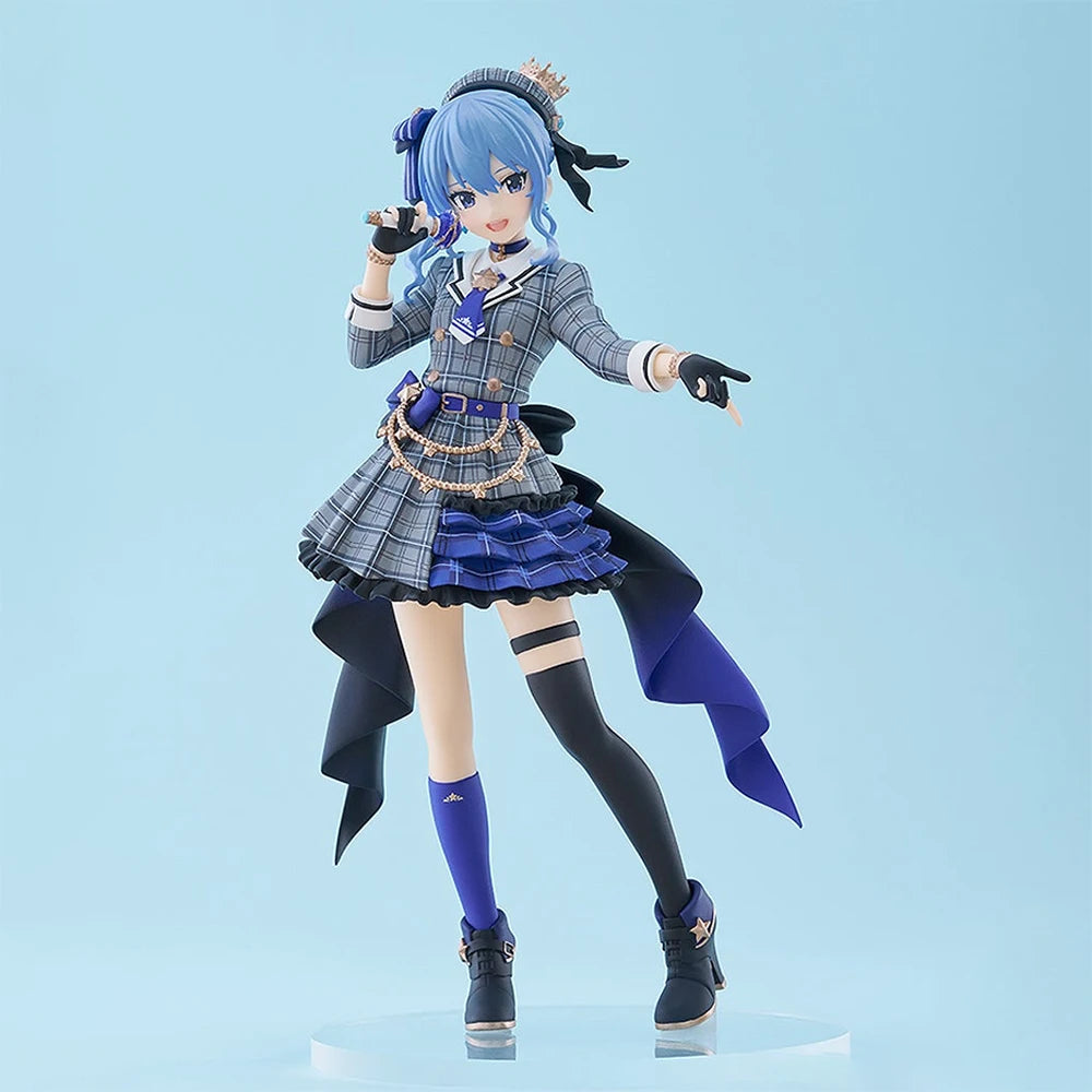 100% Original Good Smile Company Pop Up Parade Hololive Hoshimachi Suisei Anime Figure Model Decoration Collection Birthday Gift