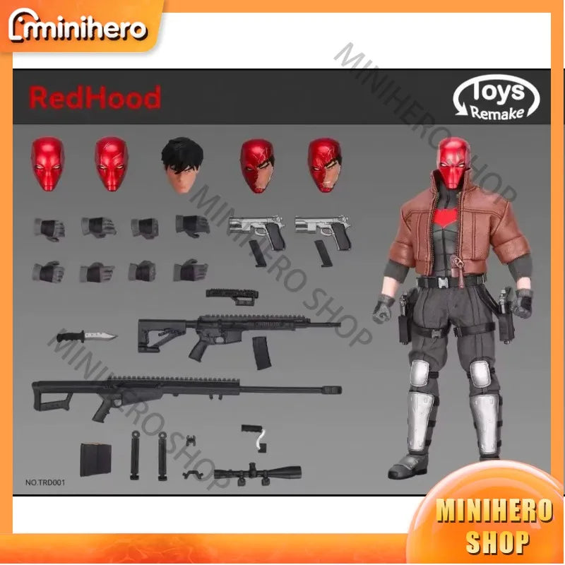 In Stock Red Riding Hood TRD001 Toy Remake 1/12 Scale Soldier Action Figure Set with Fabric Outfit Collectible Gift