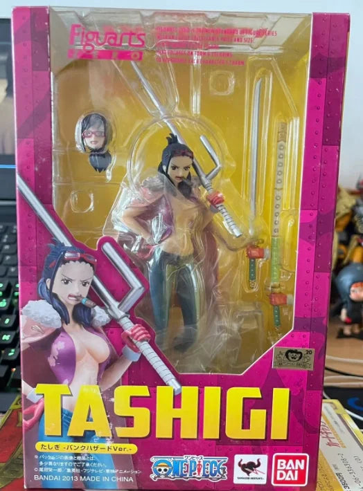 BANDAI Original Figuarts Zero Anime One Piece Smoker Tashigi COOL STYLE Action Figure Model Desktop Ornaments Gifts
