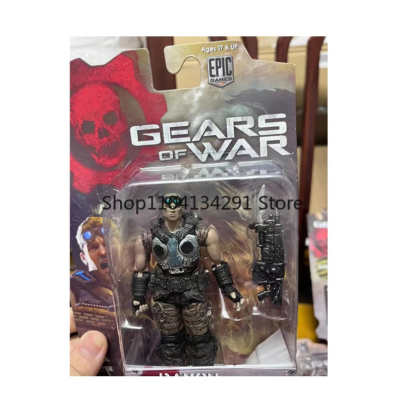 Original Storm Toys 1/12 Marcus Fenix Gears of War Soldier Model 6'' Beast Rider 18 cm Action Figure Model Gift Collection