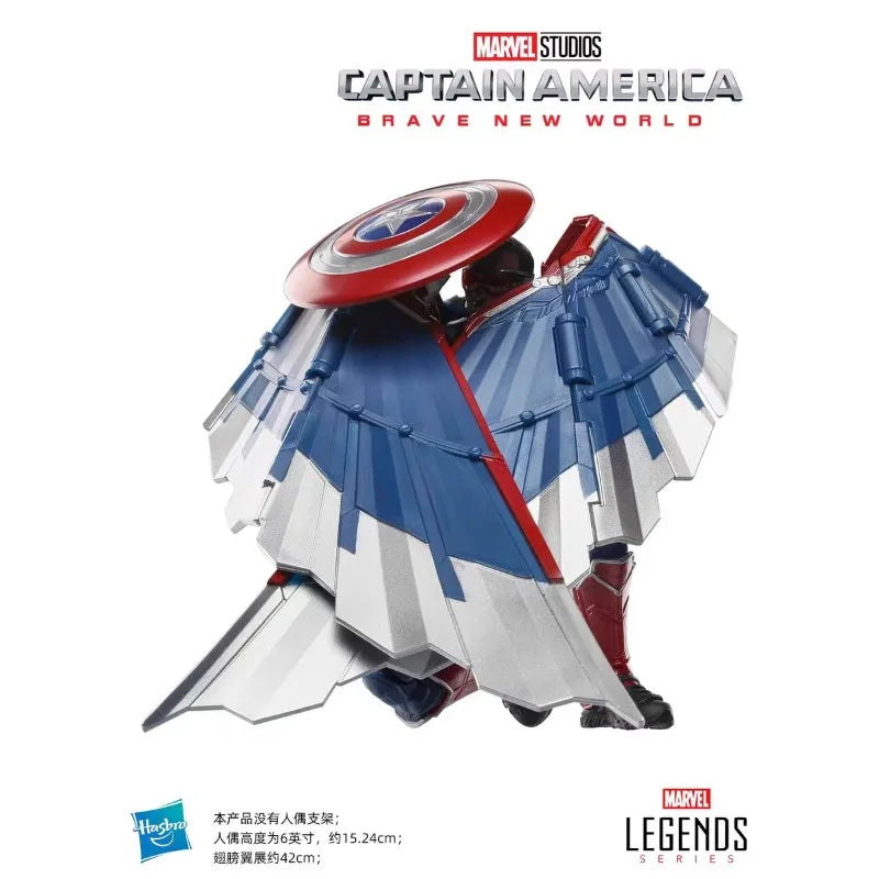 Original Hasbro Marvel Legends Series Captain America: Brave New World Action Figure Toy Collection Model