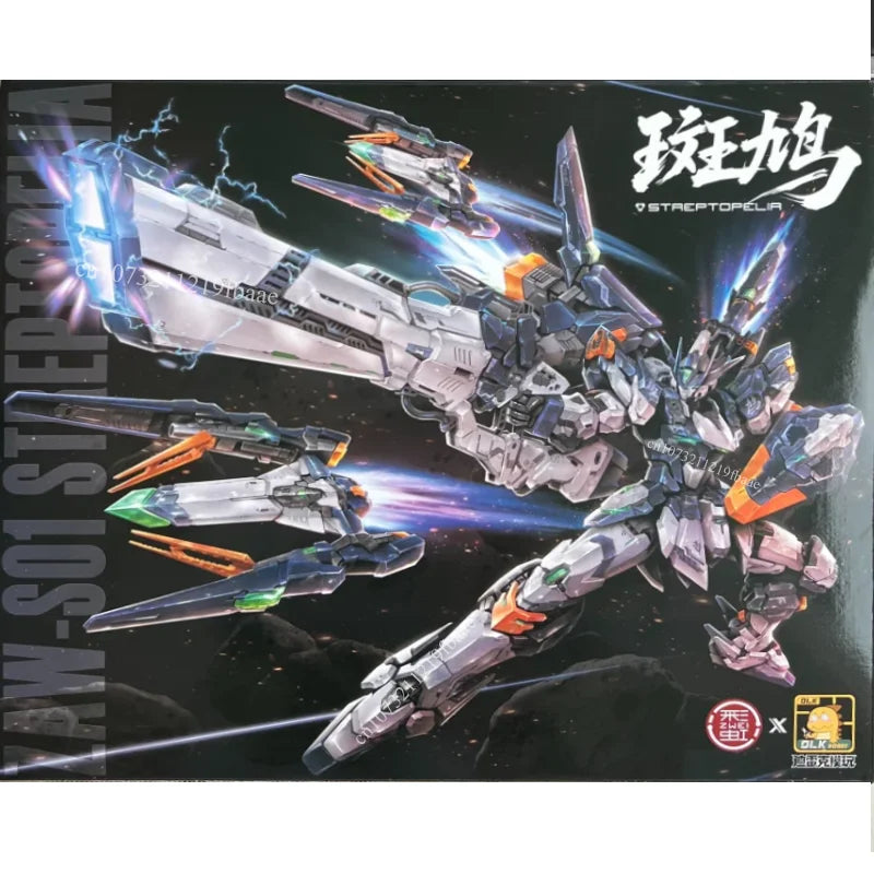 In Stock DLK HOBBY ZAW-S01 Streptopelia MG 1/100 Toy Assembly Model Kit Action Figure Multi-layer Frame High Detail Mecha Gifts