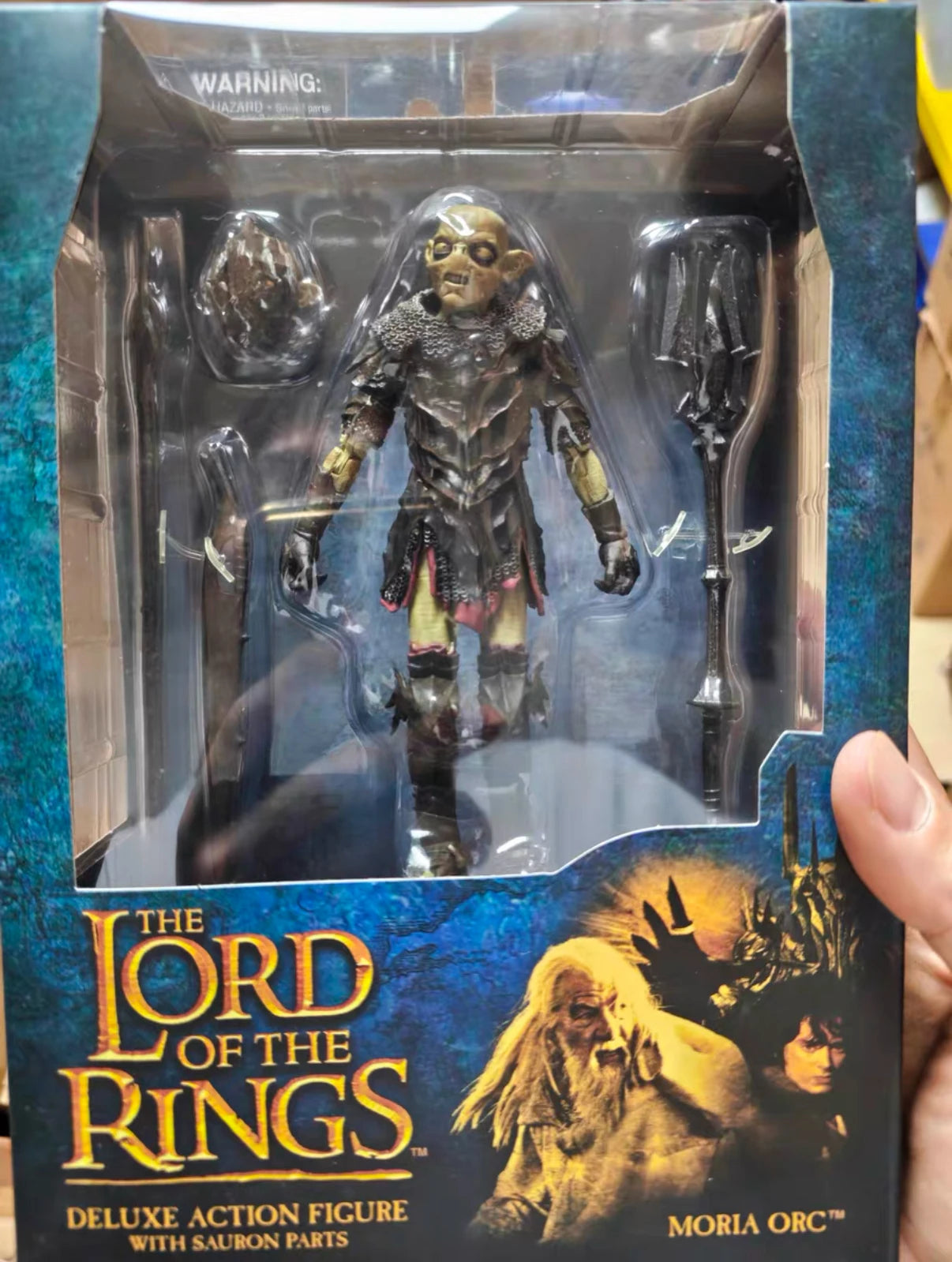 product in stock genuine DST The Lord of the Rings Nazg û l Gandalf Saruman Lutz reinforced orc 7-inch movable doll holiday gift