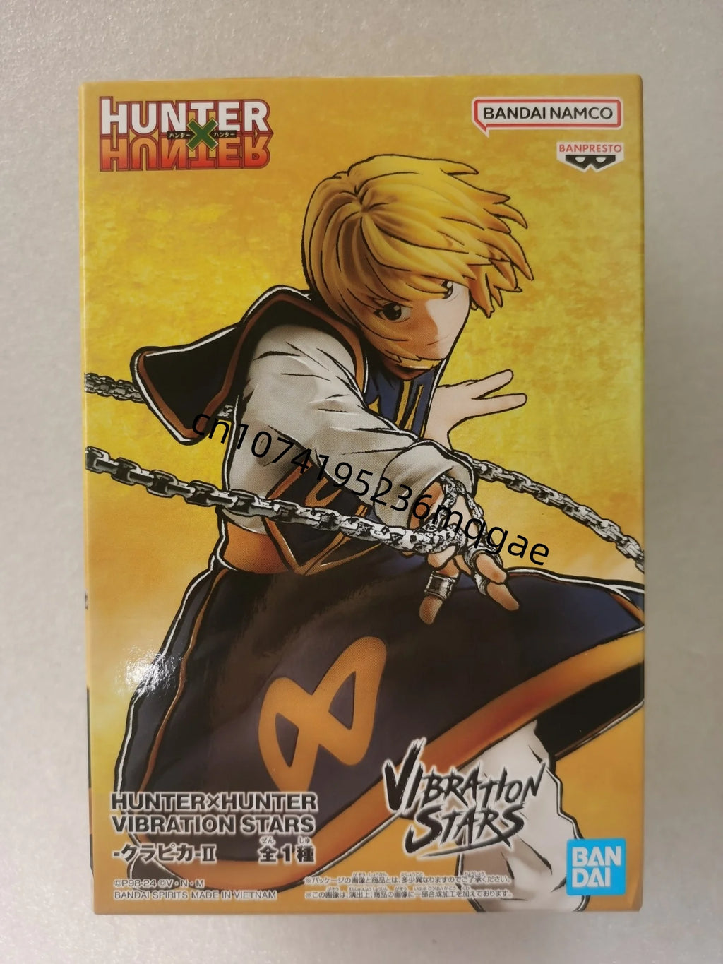 In stock Bandai HUNTER x HUNTER VIBRATION STARS Kaito GON FREECSS Kurapika Anime Action Figures Model Killua Zoldyck Ornaments