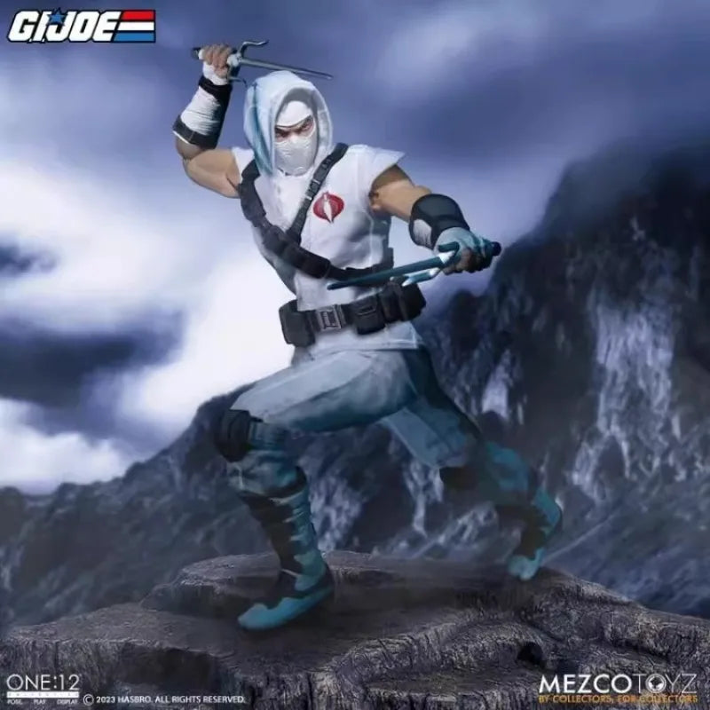 Mezco Original Special Forces GIJOE White Ghost Luxury Edition 1/12 6-inch Joint Movable Doll Model Toy Gift Collection in Stock