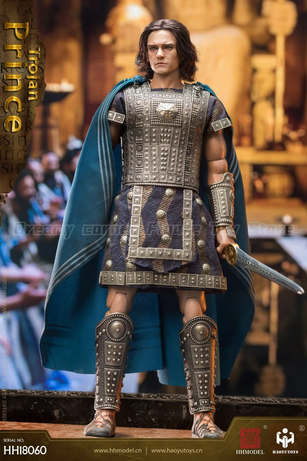 【In Stock】Original HHMODEL HAOYUTOYS HH18060 Imperial Legion Prince of Troy 1/6 Action Figure Collection Ornament Toy