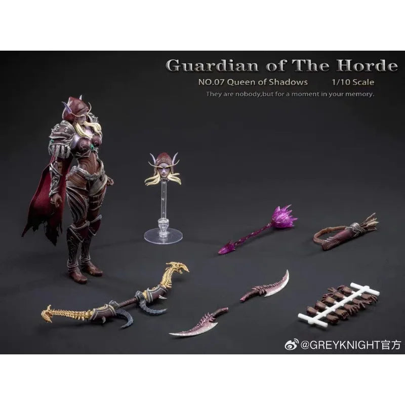 【IN STOCK】 Original Product Gray Knight Studio Horde Guard Shadow Queen 1/10 Action Figure Figure Toy Gift Collection Fan Hobby