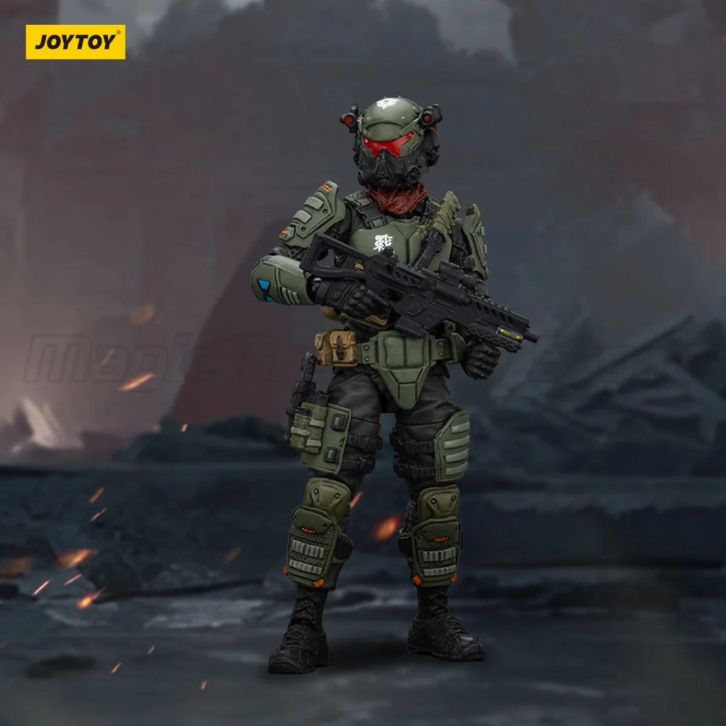 【MT】JOYTOY Stellar Scar Assault Team Gravelgold Darksilicon Titanite Firesulfur Ghostmanganese 1/18 Action Figure Toy