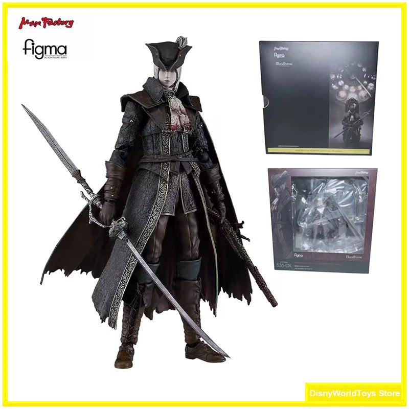 100% Original figma 536 DX Bloodborne The Old Hunters Edition Lady Maria of the Astral Clocktower In Stock Anime Figures Model