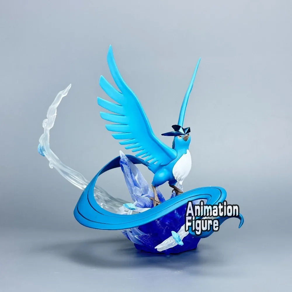16cm/6.29in Anime Figure Articuno Pokemen Action Figures Pvc Statue Desktop Ornamen Collection Model Toys Gifts