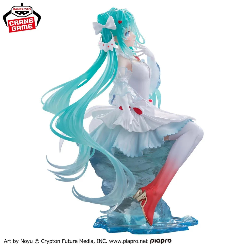 In Stock Bandai Original Genuine Banpresto Evolve Clearluxe Hatsune Miku Clione Ver 18cm Collections Model Toys BPEV Figure Gift